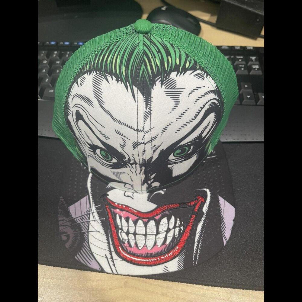 Men’s DC Comics The Joker Snap Back Hat